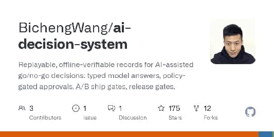 Bay Area Engineer Bicheng (Kenneth) Wang Builds the Missing Receipt for AI Decisions